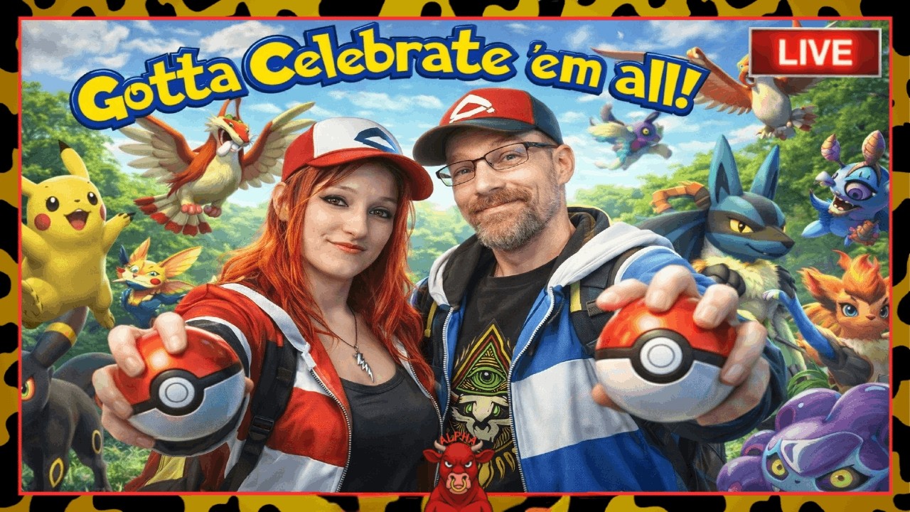 Alpha celebrates Pokemon Day! 💧⚡️🔥