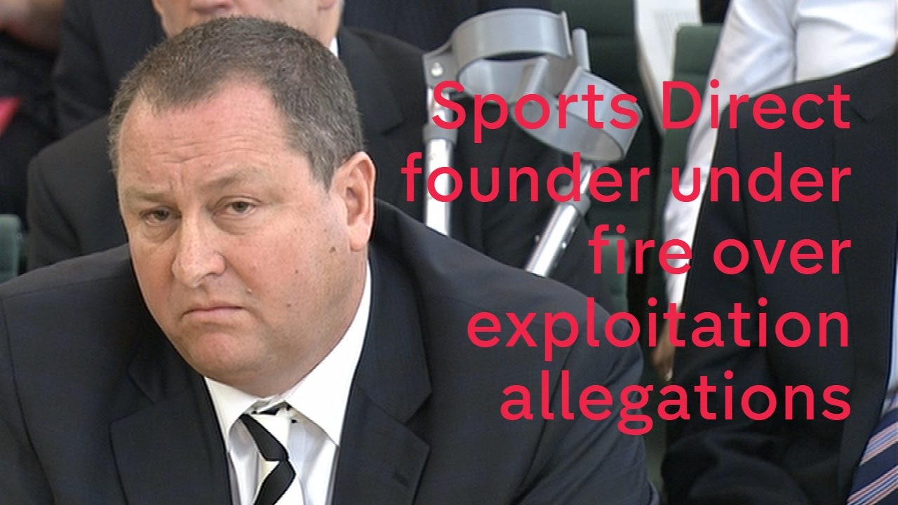 Sports Direct founder questioned over exploitation allegations