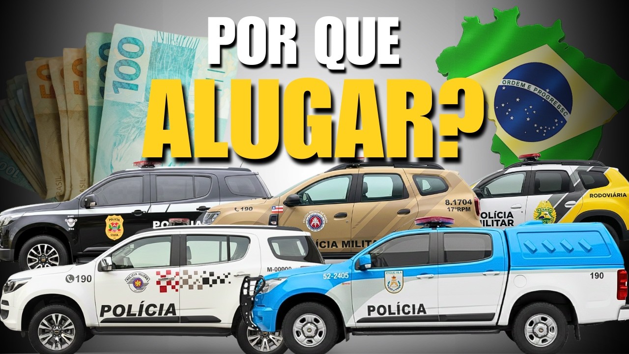 Por que as Polícias do Brasil estão ALUGANDO viaturas? (Não é coincidência)