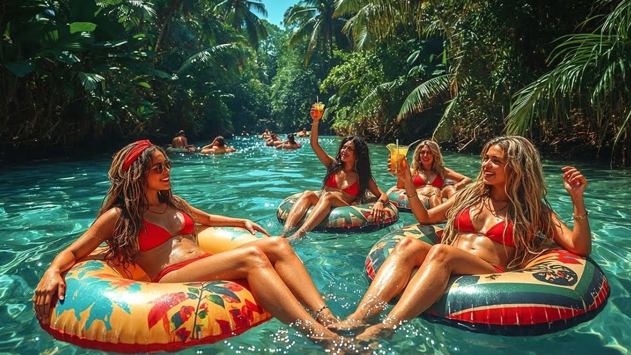 🍍 Tropical Island Reggae Vibes – Relaxing Hawaiian Tunes for Happiness 🌴