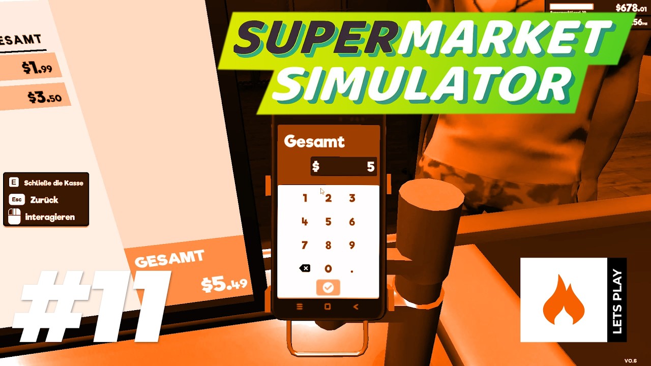 Supermarket Simulator #11 - Immer noch keinen Mitarbeiter