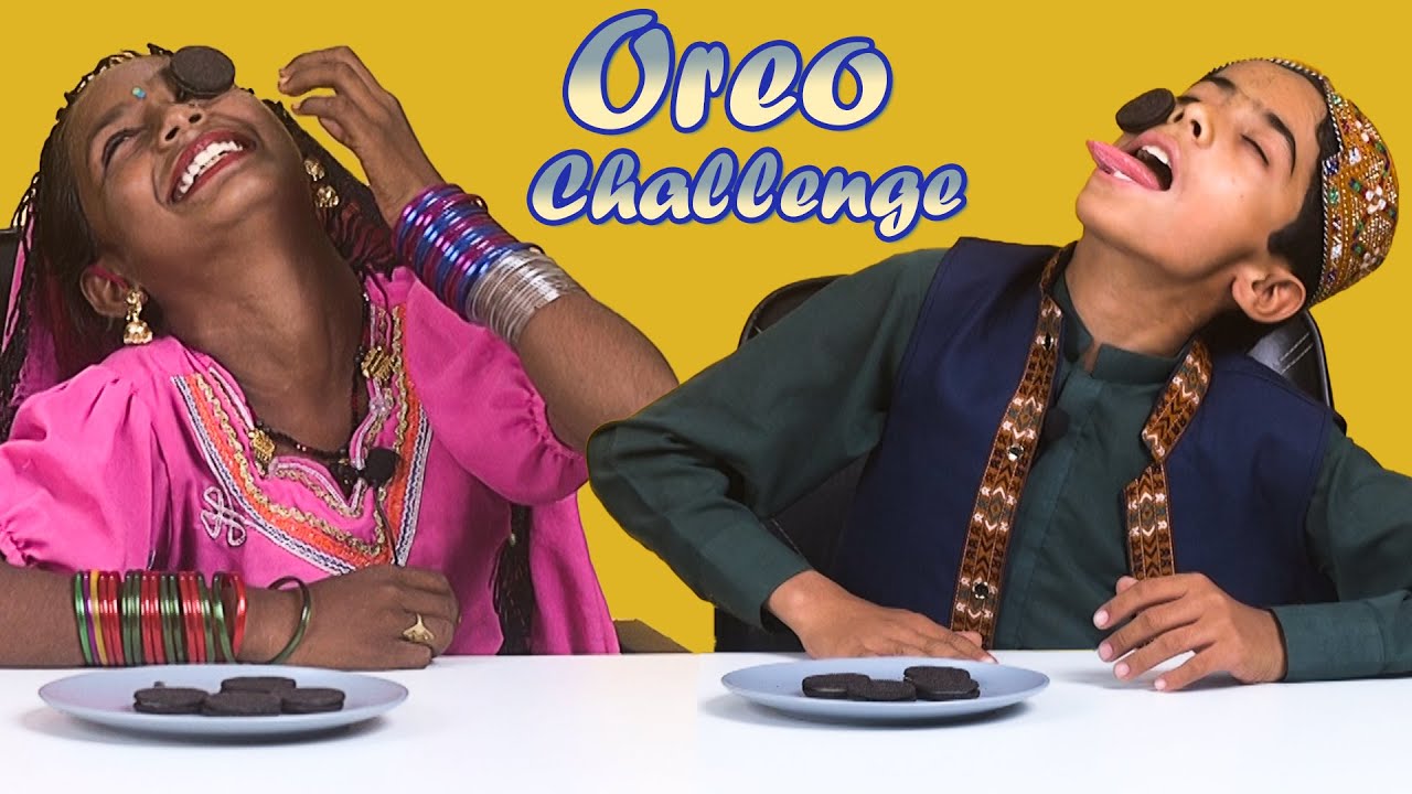 Tribal Kids Try Oreo Challenge For The First Time
