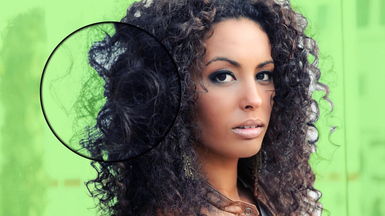 HAARE FREISTELLEN LOCKEN