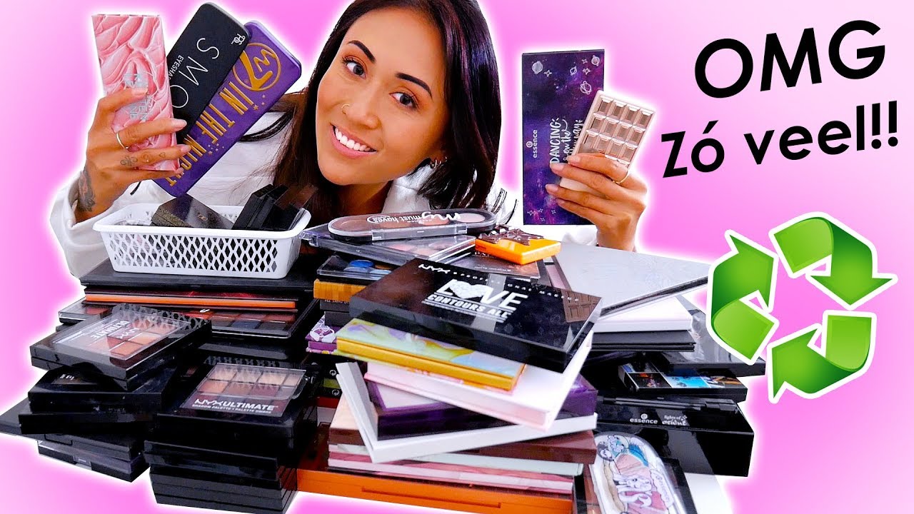 MAKE UP STASH OPRUIMEN heel veel oogschaduw - Sheling