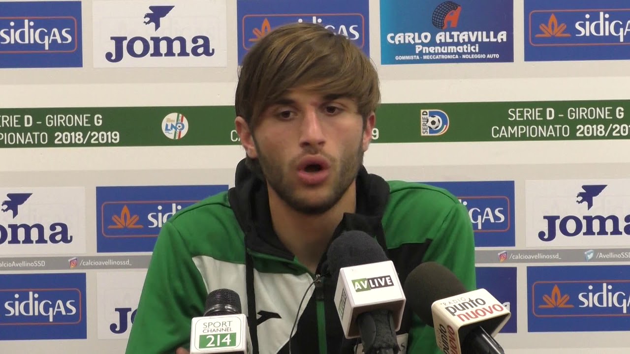 Avellino - Torres, le parole di Alessio Tribuzzi
