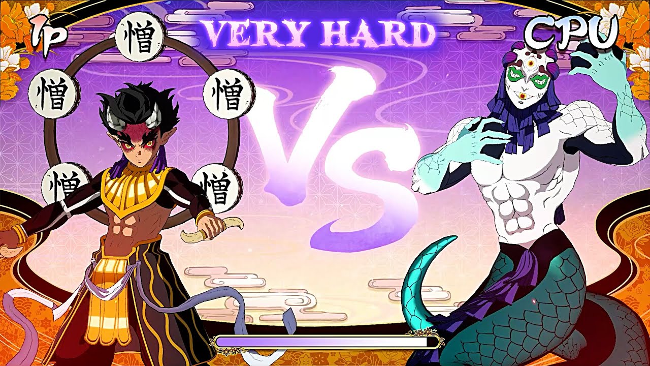 Zohakuten Vs Gyokko - Demon Slayer -Kimetsu no Yaiba- The Hinokami Chronicles 2 (VERY HARD CPU)