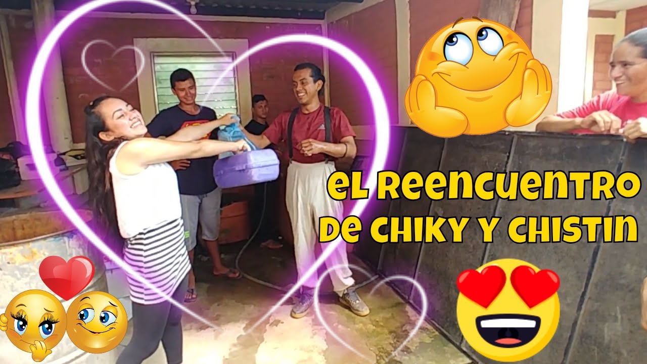 El reencuentro de Chiky y Chistin despues de varios meses sin verse🤭 Que feo te agarra Monica🙄 P 2