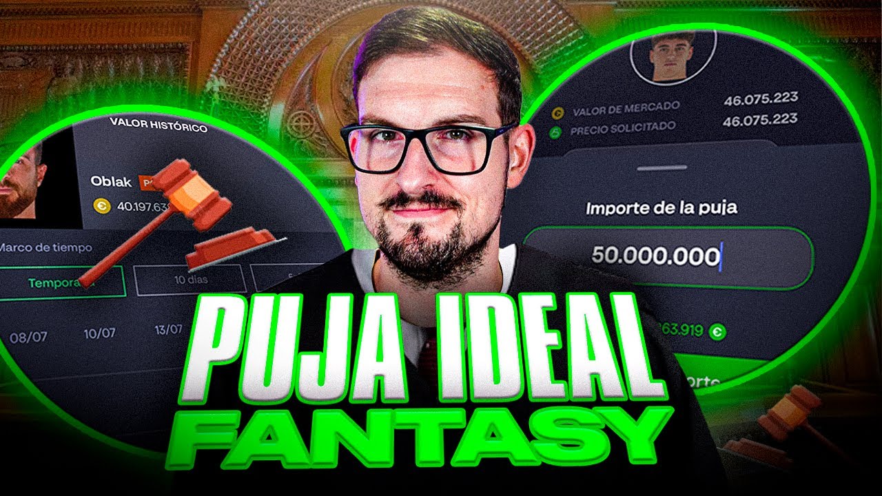 LA MEJOR FORMA DE PUJAR EN LA LIGA FANTASY | Carrasco