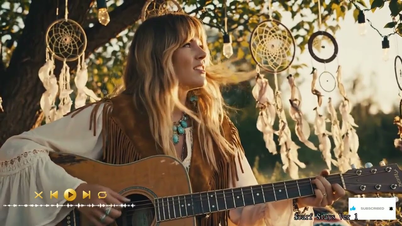 🤠 Outlaw Country Vibes – Willie Nelson, Cash & More- Shattered Glass Echoes Scarf Stays Ver 1