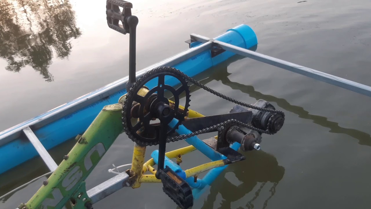 เรือถีบท่อ PVC (Pedalinho)(7)