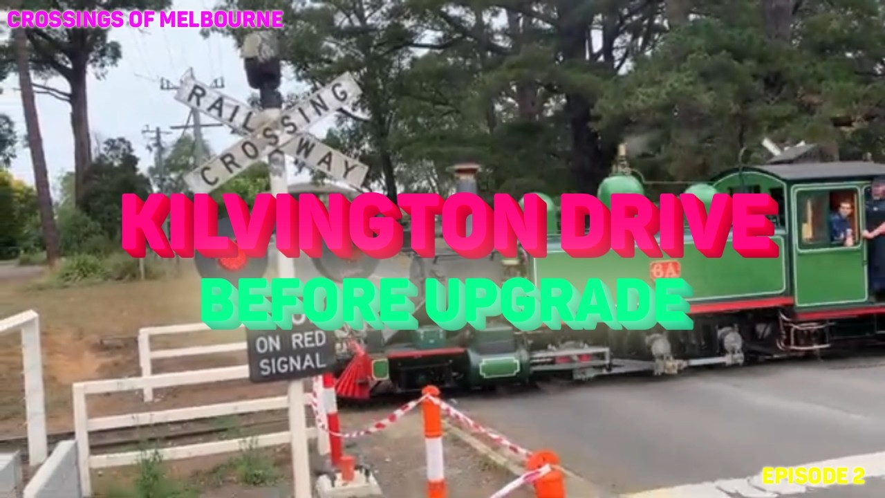 (Before Upgrade) Kilvington Drive Railway Crossing, Emerald, Victoria (Episode 2)