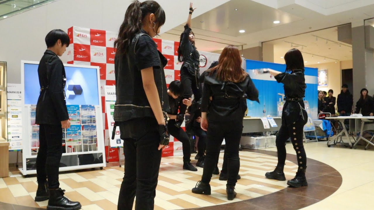 K-POPダンスショー リトルステップファクトリー⑪ 富士山静岡空港PRキャラバン in MARK IS 静岡
