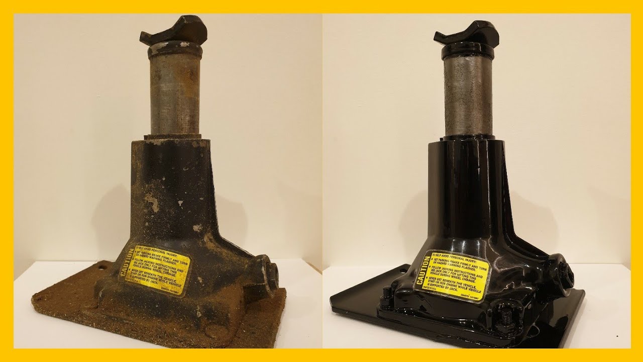 car jack restoration | تجديد رافعة سيارة
