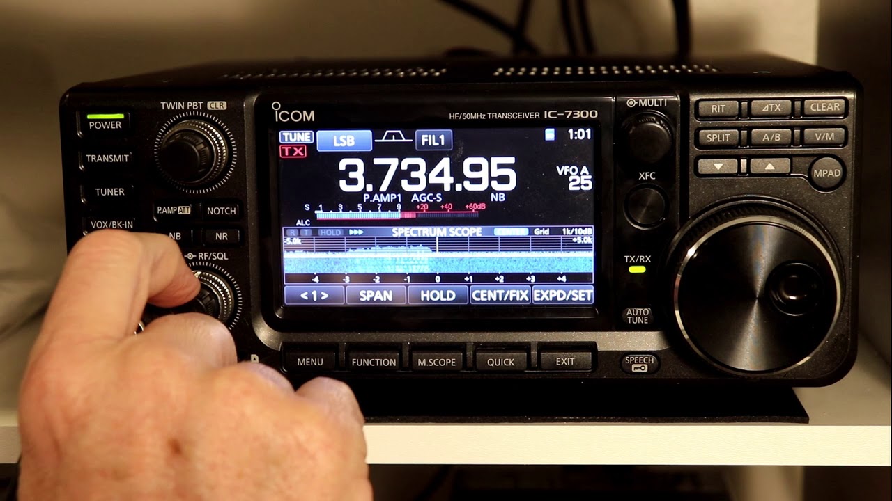 Icom IC7300 A to Z #7  Preamps Attenuator & RIT