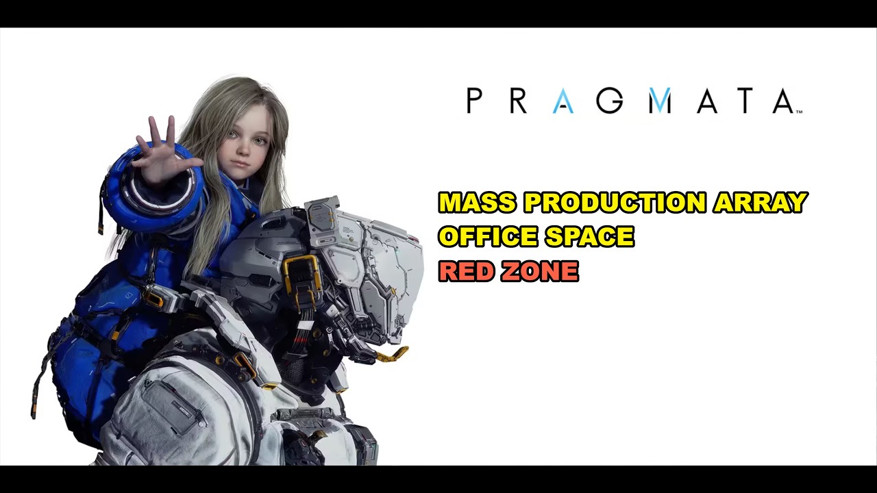 Pragmata - Mass Production Array Office Space Red Zone