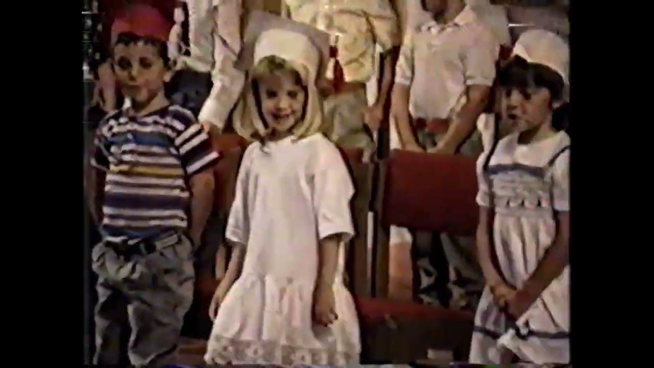 1990 Kindergarten Graduation