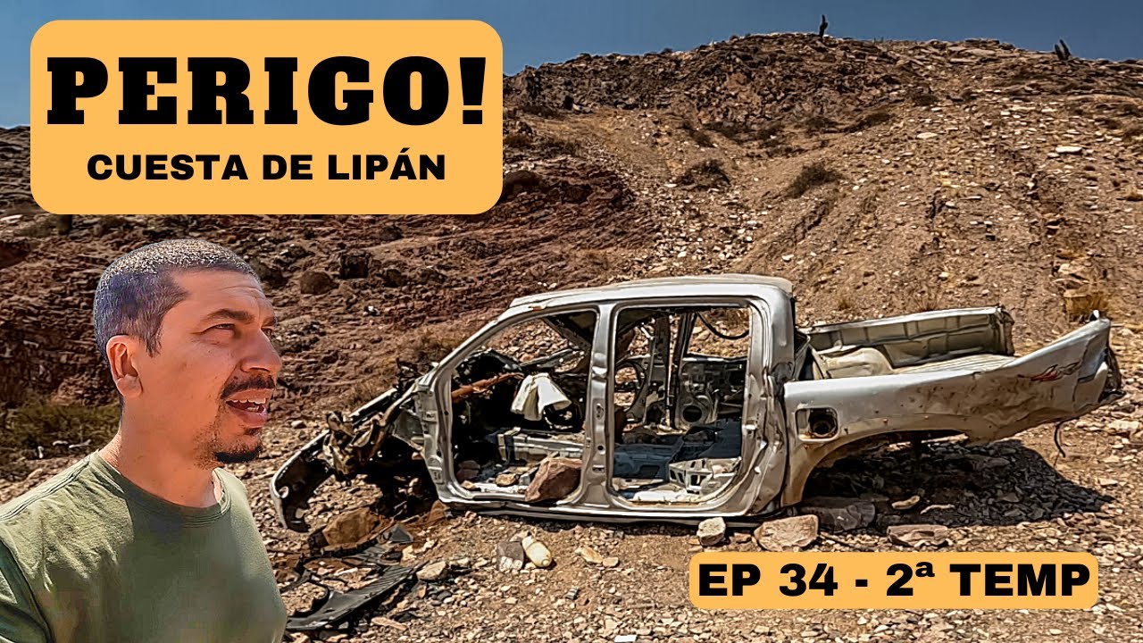 RUMO AO CHILE SUBIMOS A CUESTA LIPAN E CONHECEMOS AS SALINAS GRANDES - EP 34 - 2ª TEMP