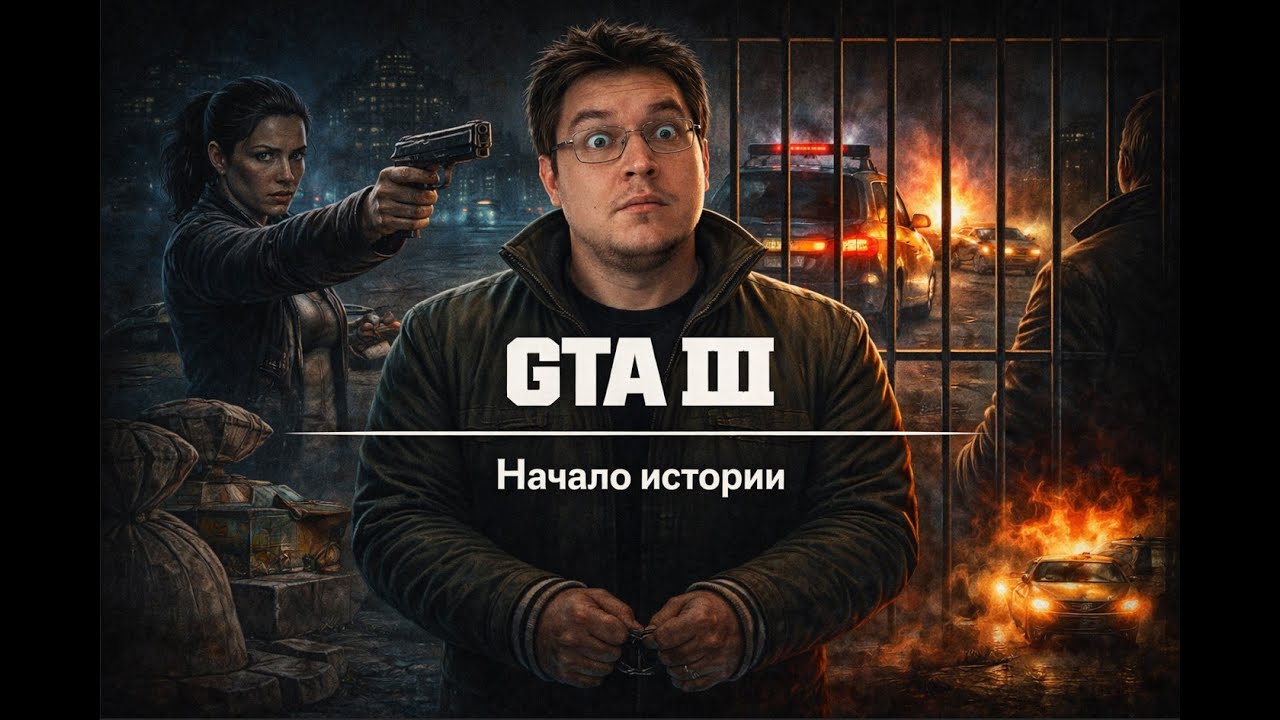 🚗 GTA-3 |Предательство Каталины и начало криминального пути в Либерти Сити |Часть 1| #gta3