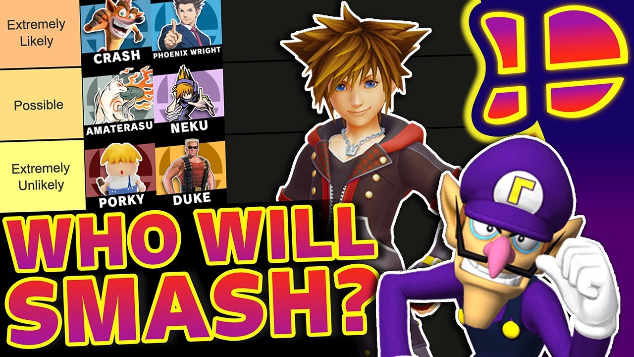 WHO WILL SMASH? | Ranking 100 Potential Smash DLC Fighters