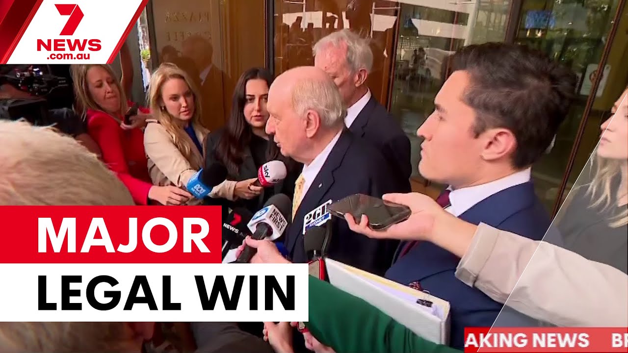 Alan Jones wins major legal victory as charges reduced | 7NEWS