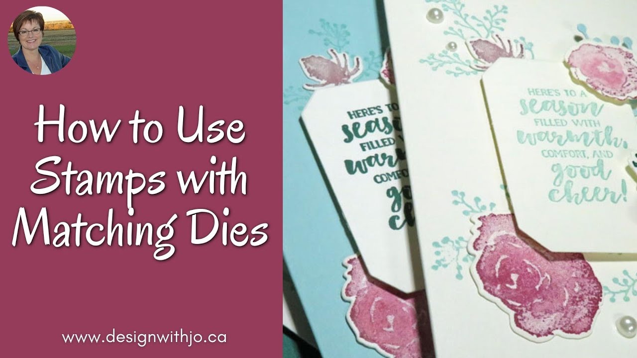How to Use Stamps with Matching Dies