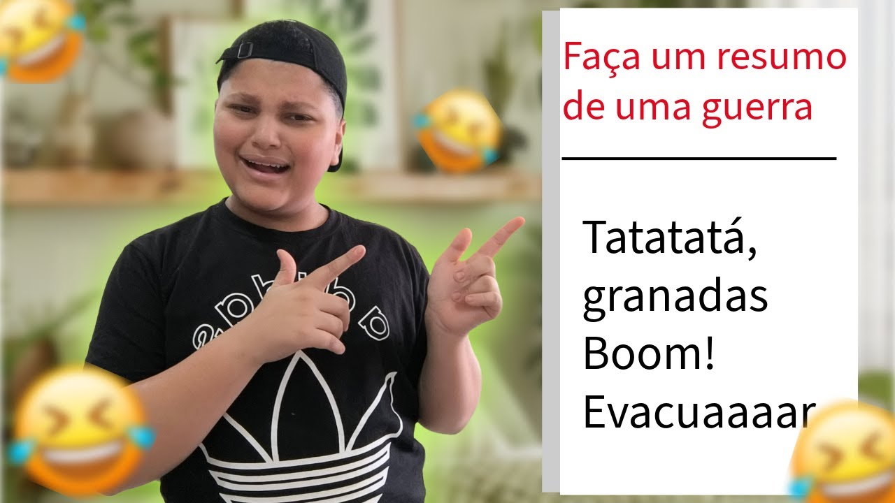 Reagindo provas engraçadas