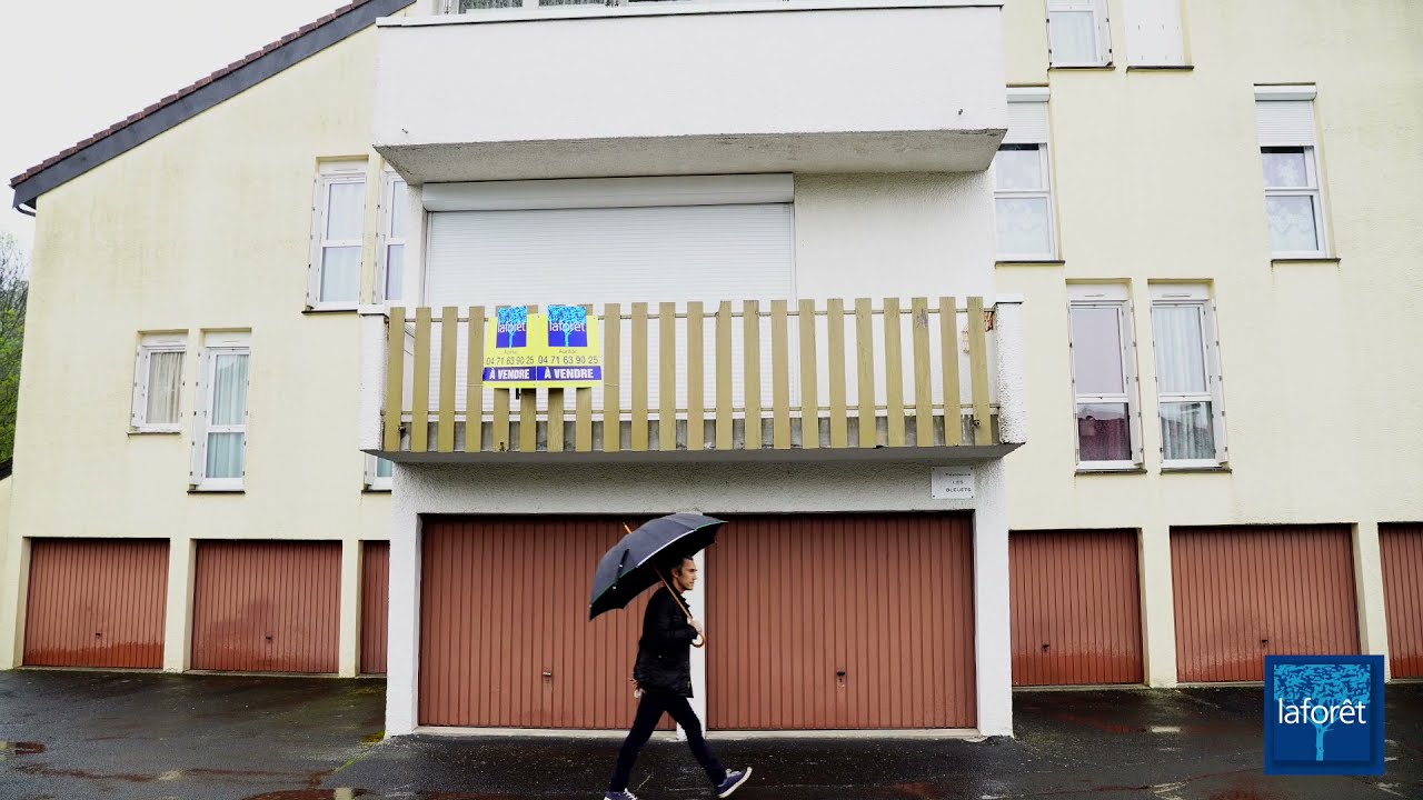 Appartement  86  m2 Aurillac  La Jordanne ,3 chambres balcon garage 1 er étage, chauf individuel