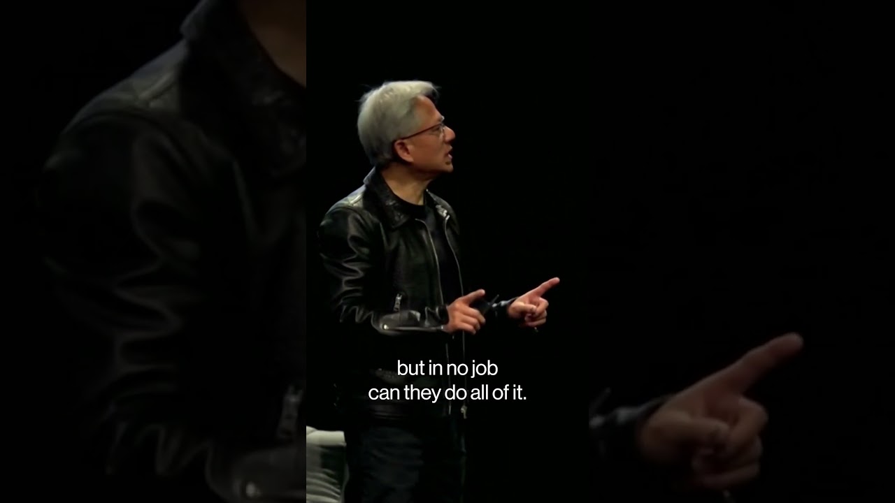 Nvidia CEO: Human Jobs Won't Go Away Because of AI #ai #nvidia #akshaykumar