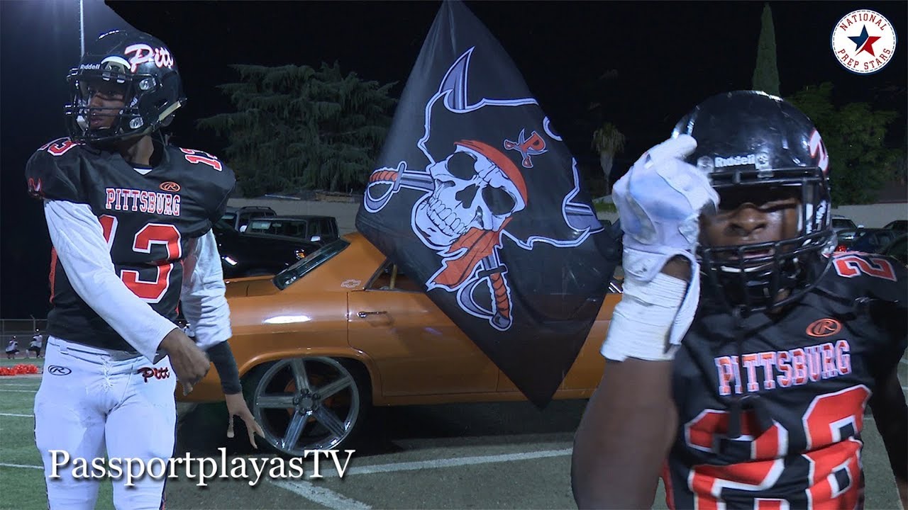 Pittsburg vs Vacaville - Pitt has CRAZY ground game!!!
