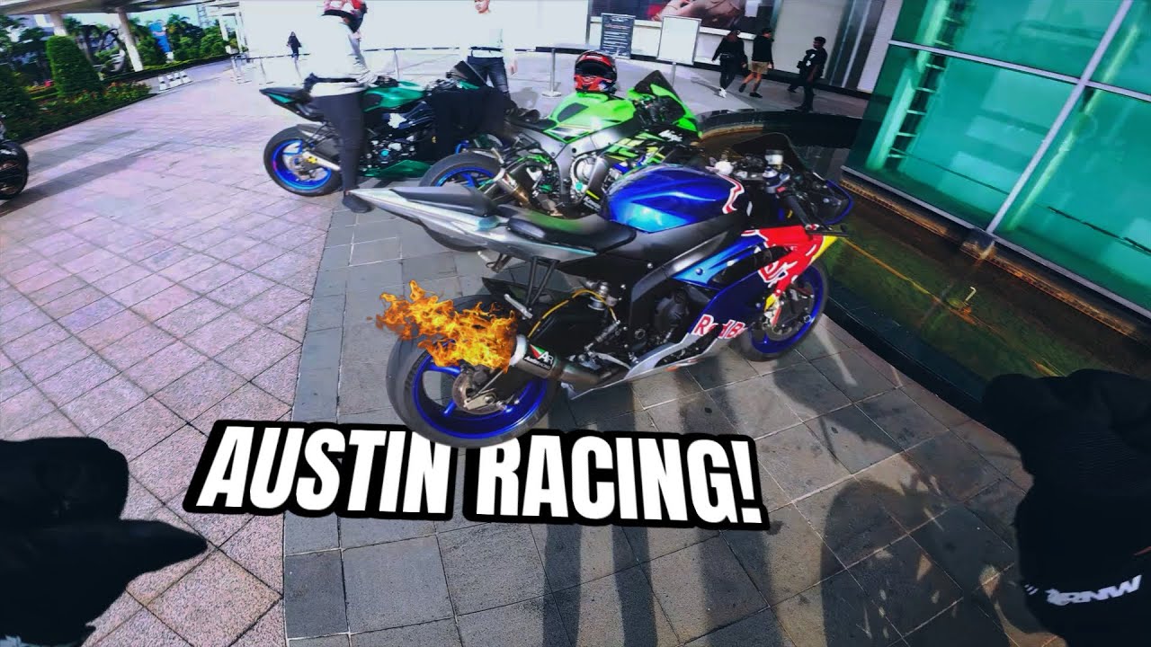 RACING LOOK‼️ Yamaha R6 Pakai Knalpot AUSTIN RACING 