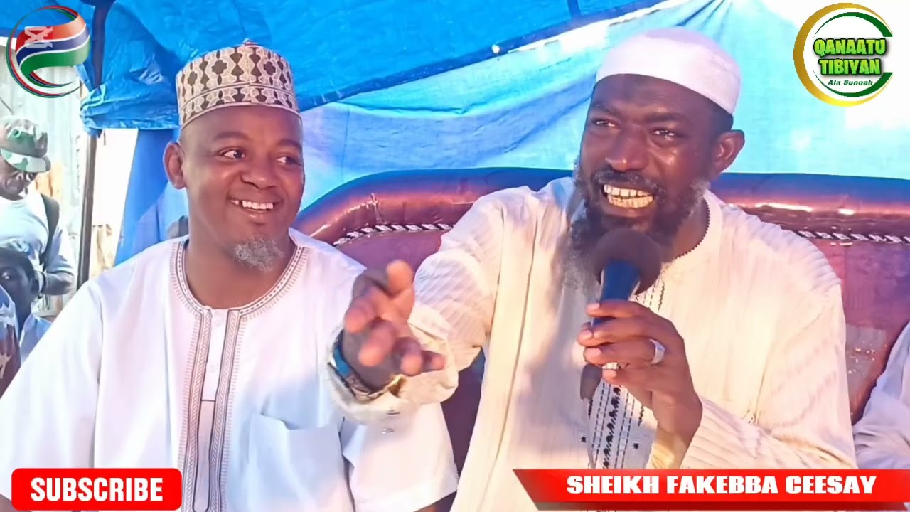 SHEIKH FAKEBBA FANDING CEESAY HAFIZAHOULLAH IMPORTANT MUHHADAR ISLAMIC 