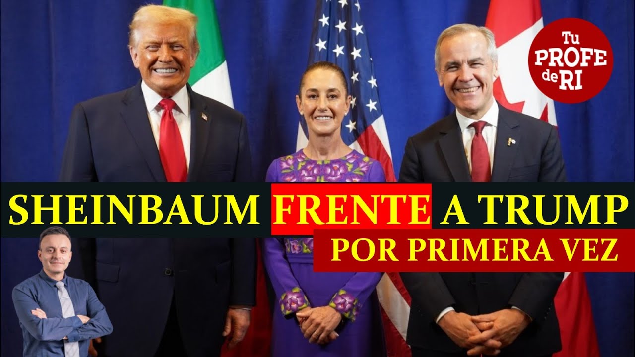 &iexcl;SORPRENDI&Oacute; A TODOS! SHEINBAUM Y TRUMP SE ENCUENTRAN POR PRIMERA VEZ CARA A CARA