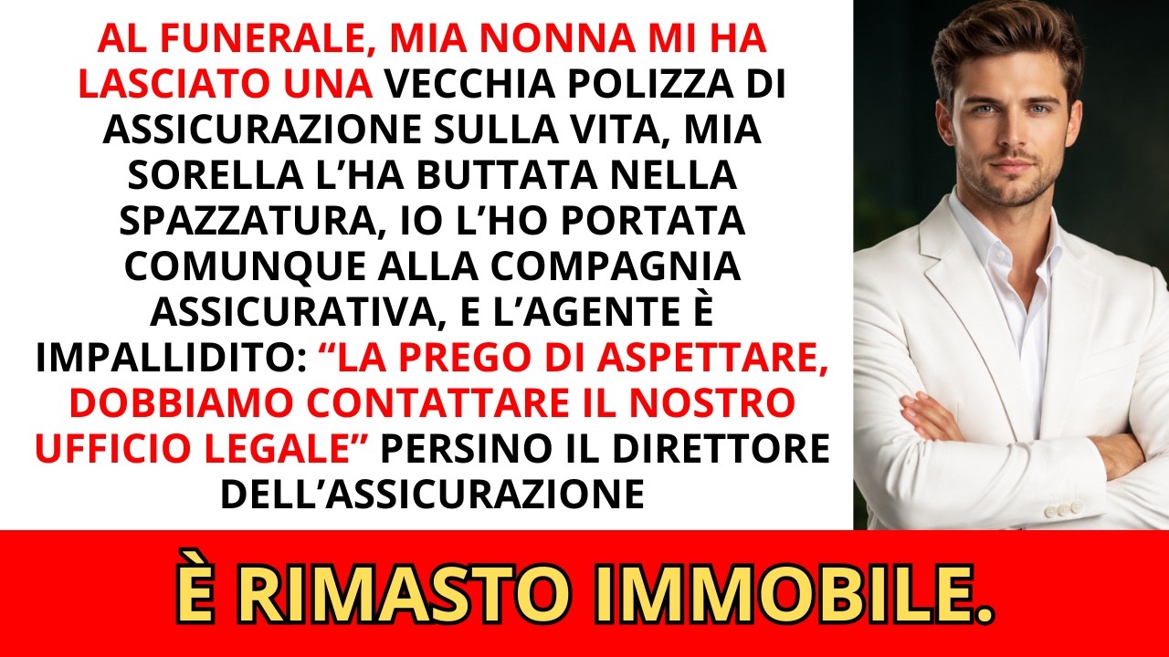 “Questa polizza assicurativa avrebbe dovuto essere buttata via” — Mia sorella ha gettato il regal...