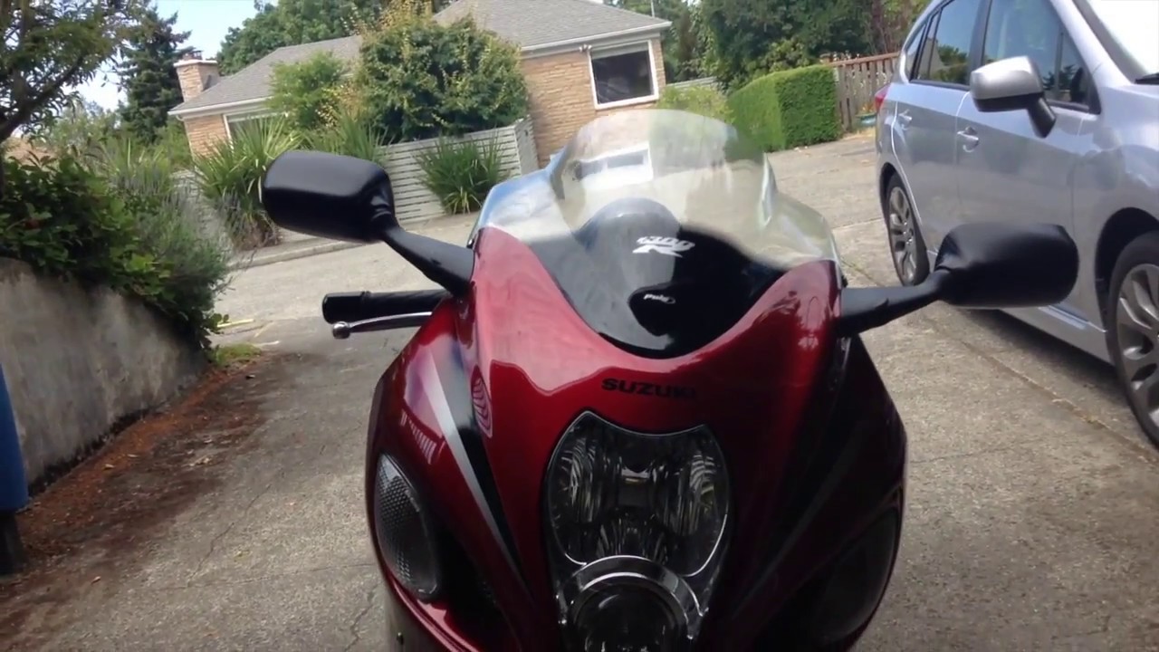 Ветровое стекло Puig Racing для Suzuki Hayabusa 2006 года, поколение 1