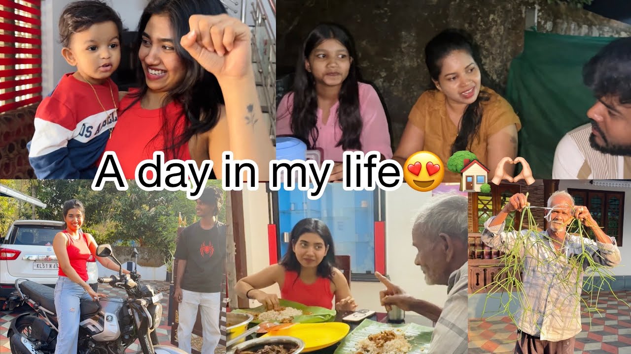 മമ്മിയുടെ വീട്ടിലെ ഒരു ദിവസം🩵🧿#unnivavavlogs 