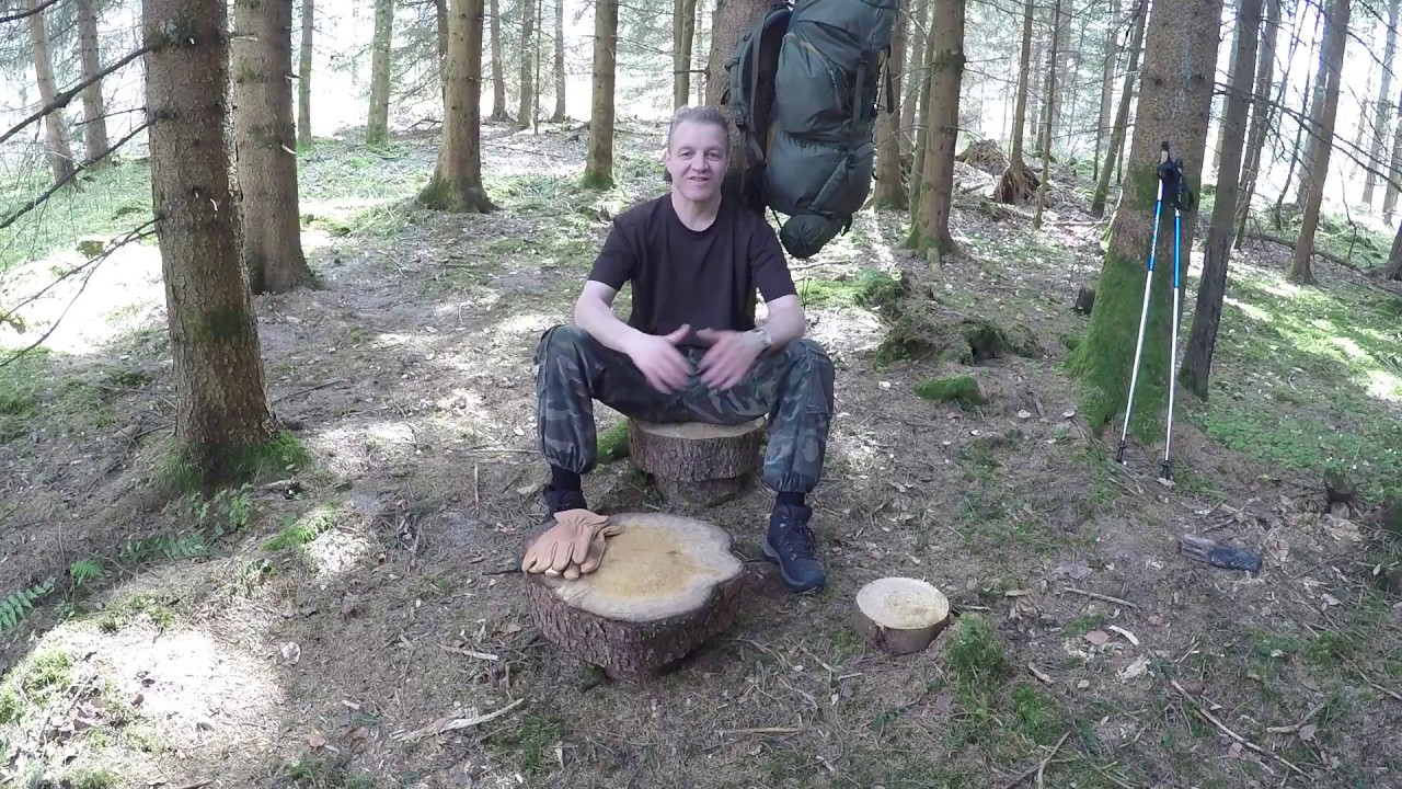Übernachtung im Wald