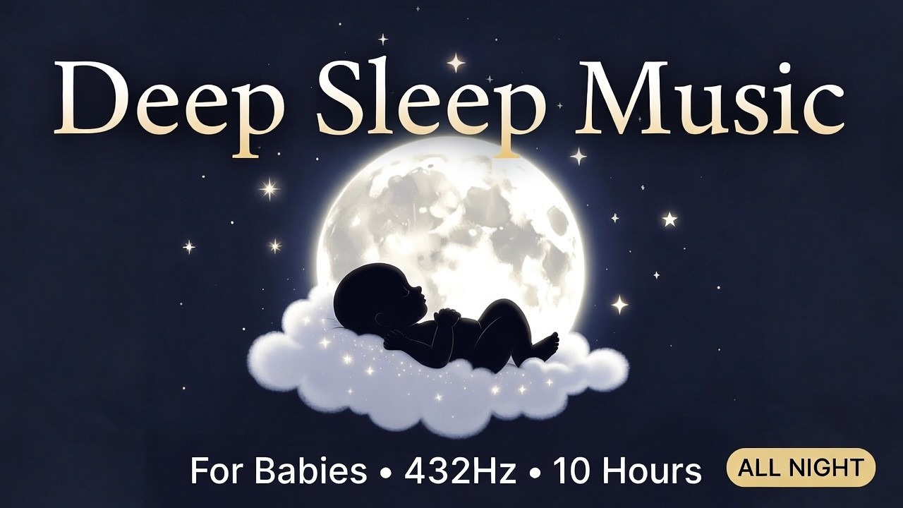 Last One Awake Wins! Baby Sleep Music — 432Hz Womb Sounds + Heartbeat | #wombsounds