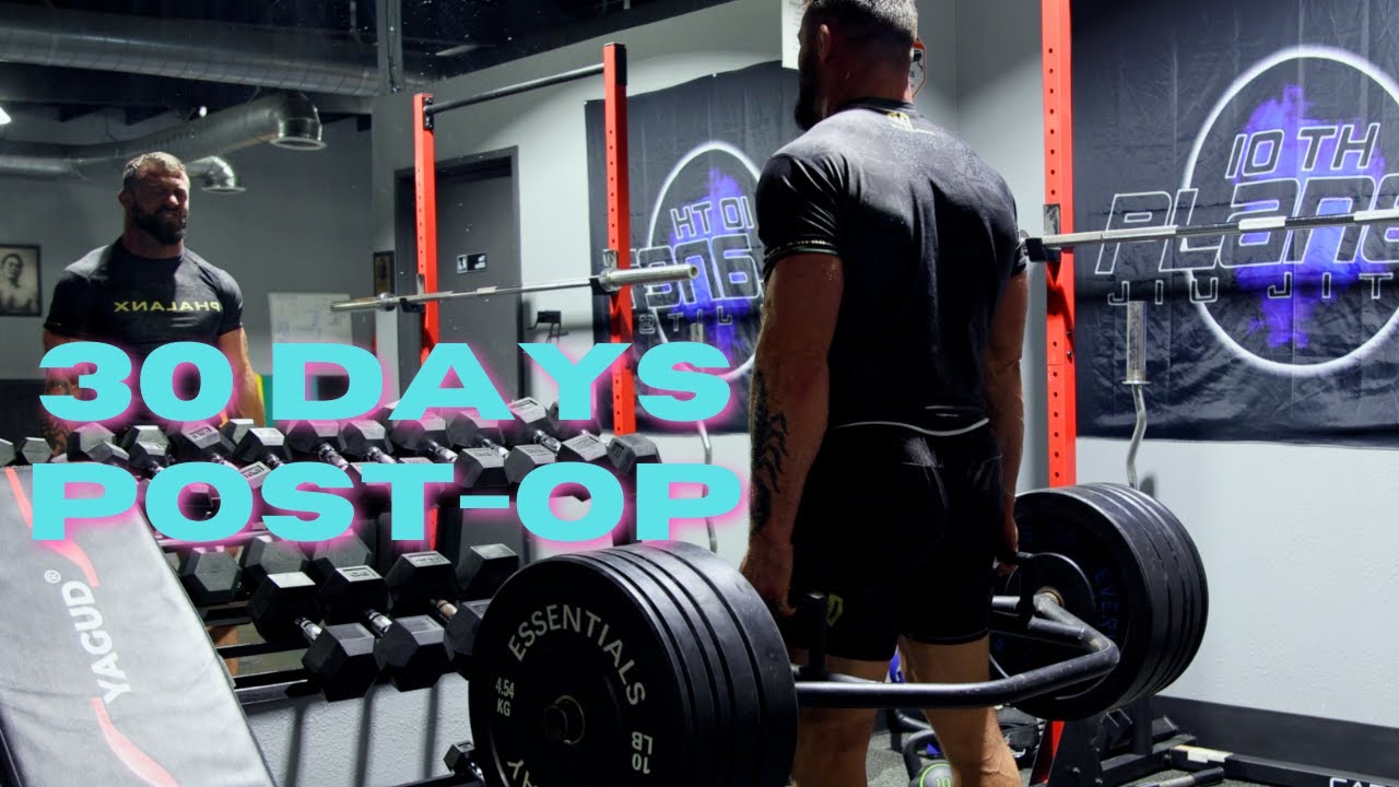 WE ARE BACK! Drilling & Lifting Heavy 30 Days After Surgery