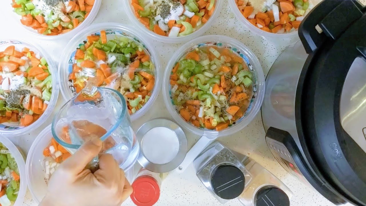 Kitchen Goings On || Speed Food Prep || IP Soup Bases, Whole Chickens & Chicken Strips