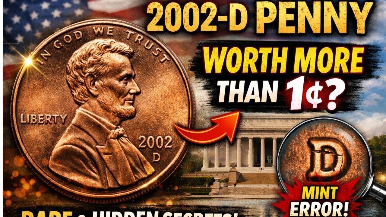 👉 2002-D Penny Worth More Than 1 Cent? Hidden Value Revealed!