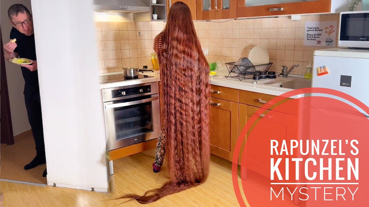 Rapunzel’s Kitchen Mystery – A Long Hair Prank for April Fools’ Day! (PATREON & SELLFY PREVIEW)