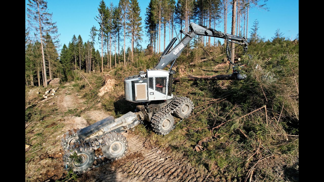 🌲*Americanlogger* • TimberPro 830-B & Logmax 9000 • HarvesterAction • Logger • Biggest Machines🌲