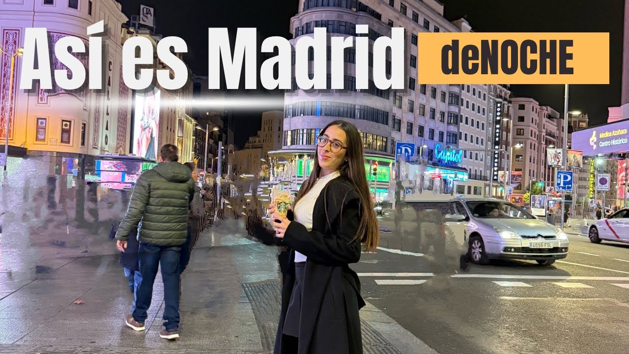 😱Asi es la vida NOCTURNA en Espa&ntilde;a🇪🇸La ciudad que nunca duerme 