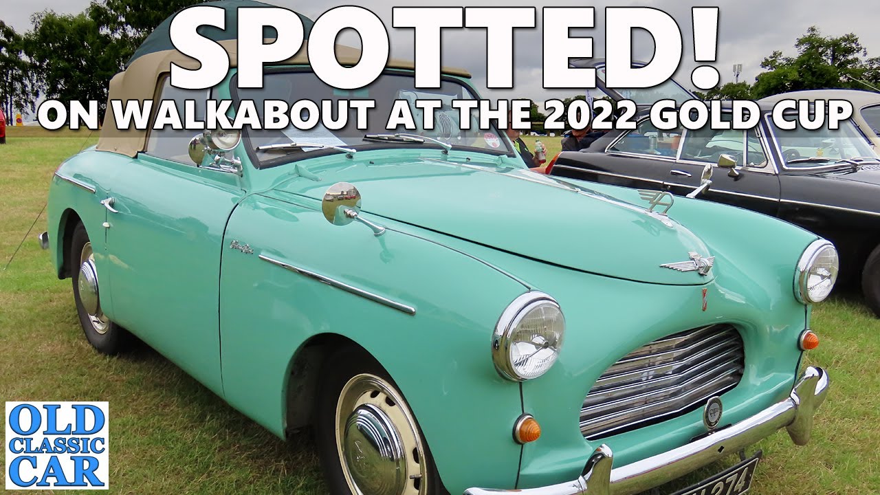HUGE mix of vintage & classics cars at Oulton Park Gold Cup 2022 | Inc auction walkabout