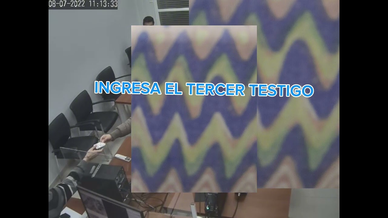 Declaracion de Testigos Audiencia vista de causa sistema de oralidad santiago del estero Argentina 