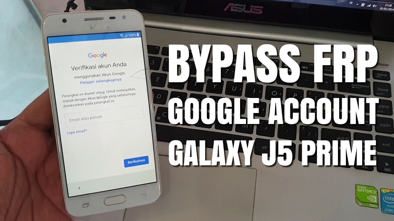 Galaxy J5 Prime Bypass Frp Google Account Via Talkback Tanpa Pc