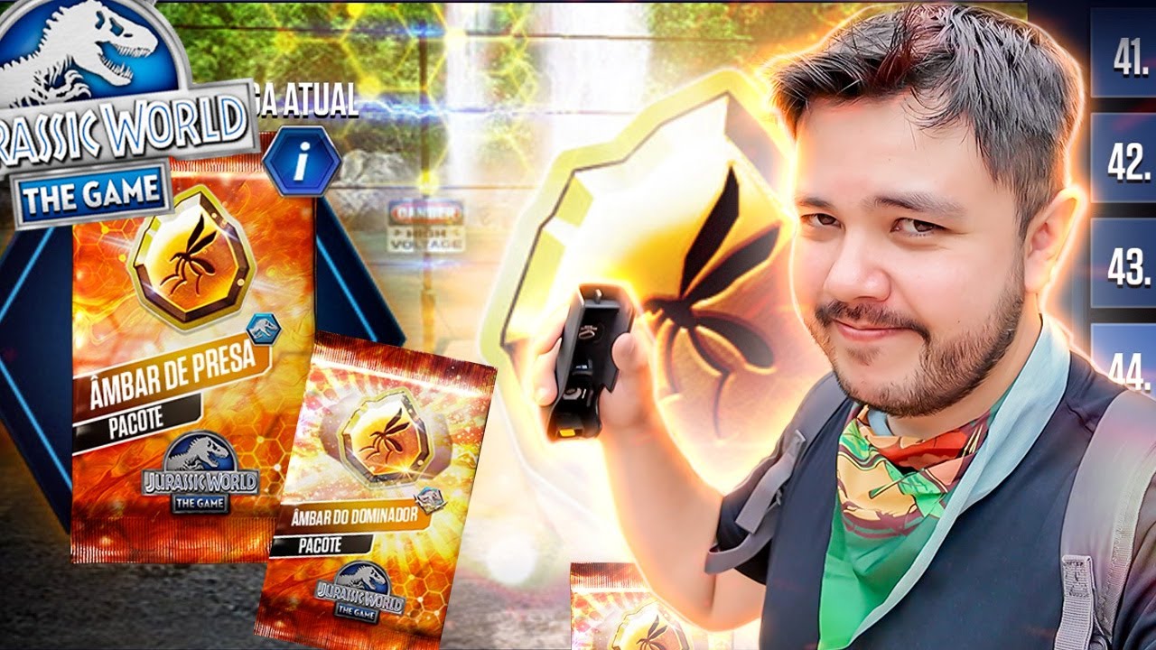 JURASSIC WORLD - Comecei o EVENTO mais IMPORTANTE de Âmbar!