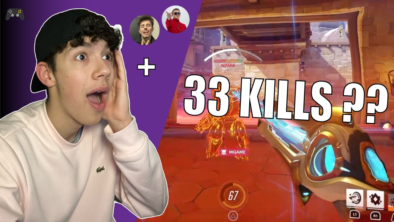 Un HEALER à 33 kills ?? (Overwatch)