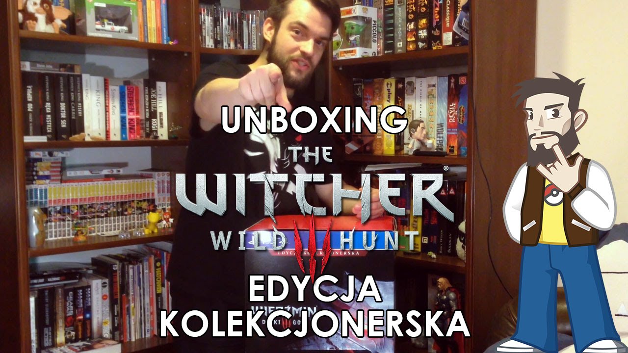 #01 Unboxing - Wiedźmin 3 Dziki Gon Edycja Kolekcjonerska