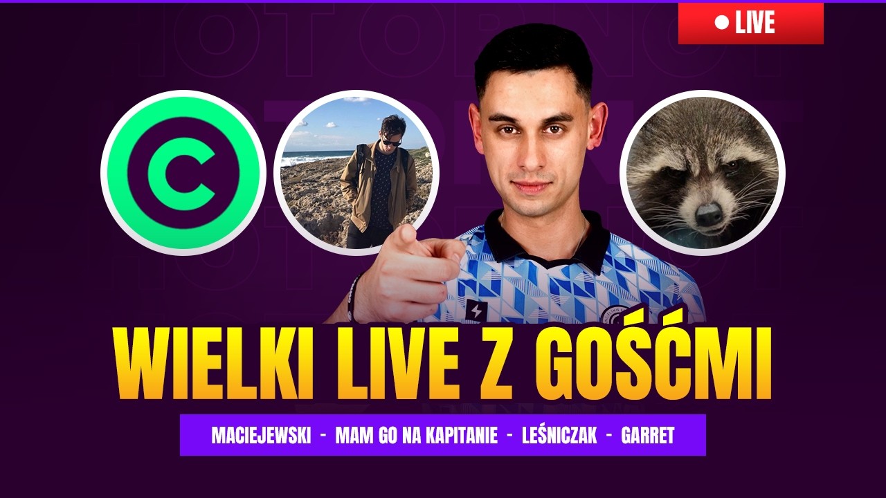 WIELKI LIVE Z GOŚĆMI PRZED GW1 FEAT. KANAPA, MGNK i CPNT! | PRESEZON 2026/27 #6
